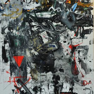 Da-da, 2017, acrylic on canvas, 140 x 150 cm