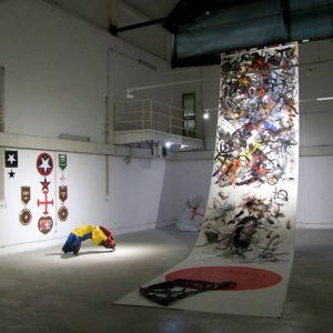 Untitled, 2024,oil on canvas, 200x1000cm